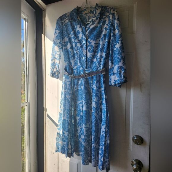 Harrods Dresses & Skirts - Harrows LONDON Midi Dress Paisley 60s Day Dress Vintage